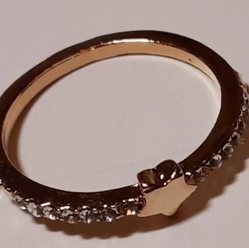 Good Luck Elephant And Star CZ Midi Ring Set